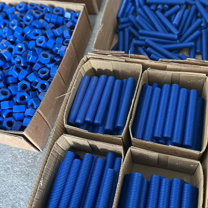 Haste de rosca anticorrosão PTFE