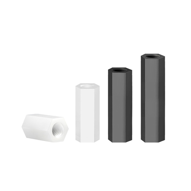 Coluna de nylon coluna de isolamento de nylon porca de nylon acessórios elétricos