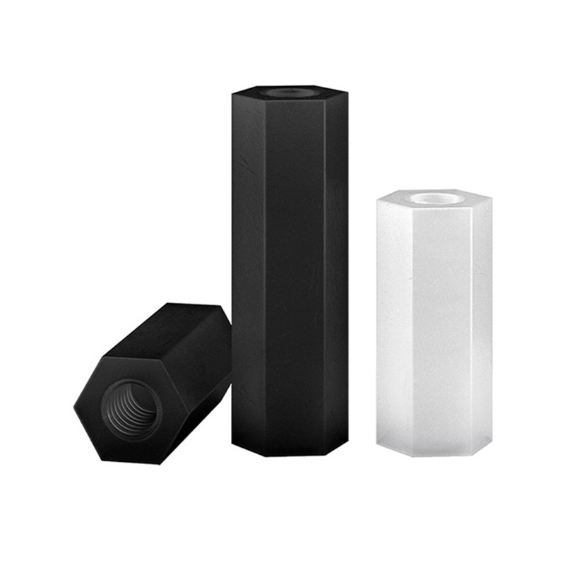 Coluna de nylon coluna de isolamento de nylon porca de nylon acessórios elétricos