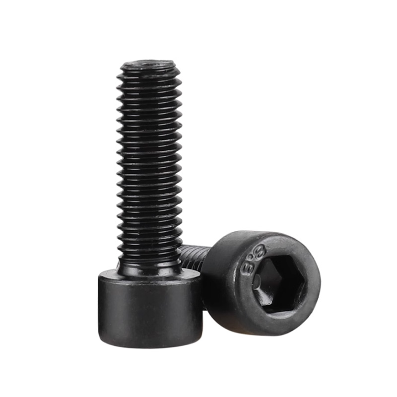 A2 70 preto parafuso de soquete hexagonal de aço inoxidável