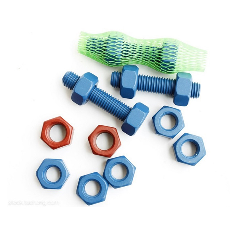 TEFLON Blue Stud Bolts Marine Anti-corrosão Uso especial