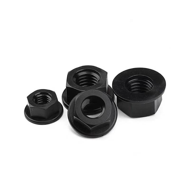 Nylon Hexagonal Nut Flange Hex Nut Nut Acessórios elétricos