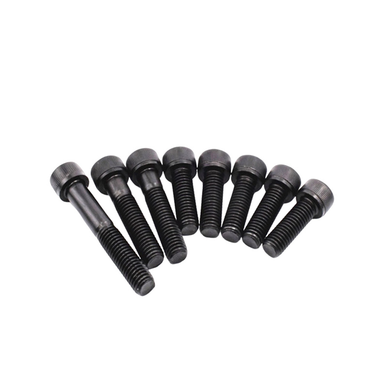 A2 70 preto parafuso de soquete hexagonal de aço inoxidável