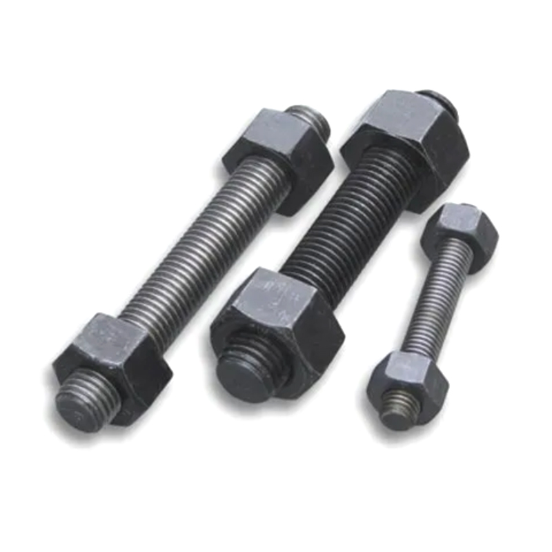 Pinos totalmente roscados com revestimento azul de PTFE grau 8.8 de aço carbono M16*300