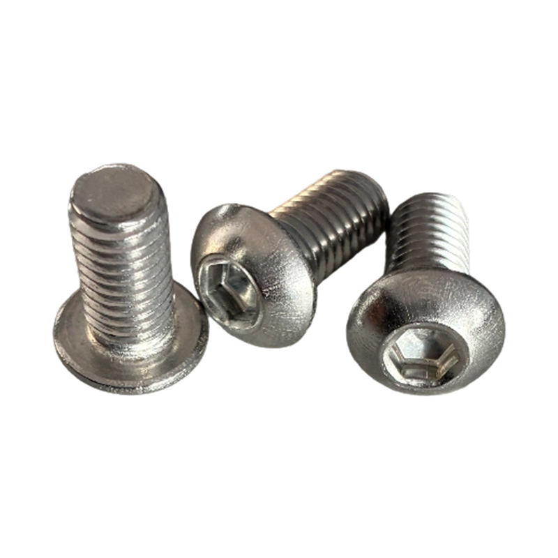 Parafusos de botão preto de aço carbono grau 8,8 M3*40