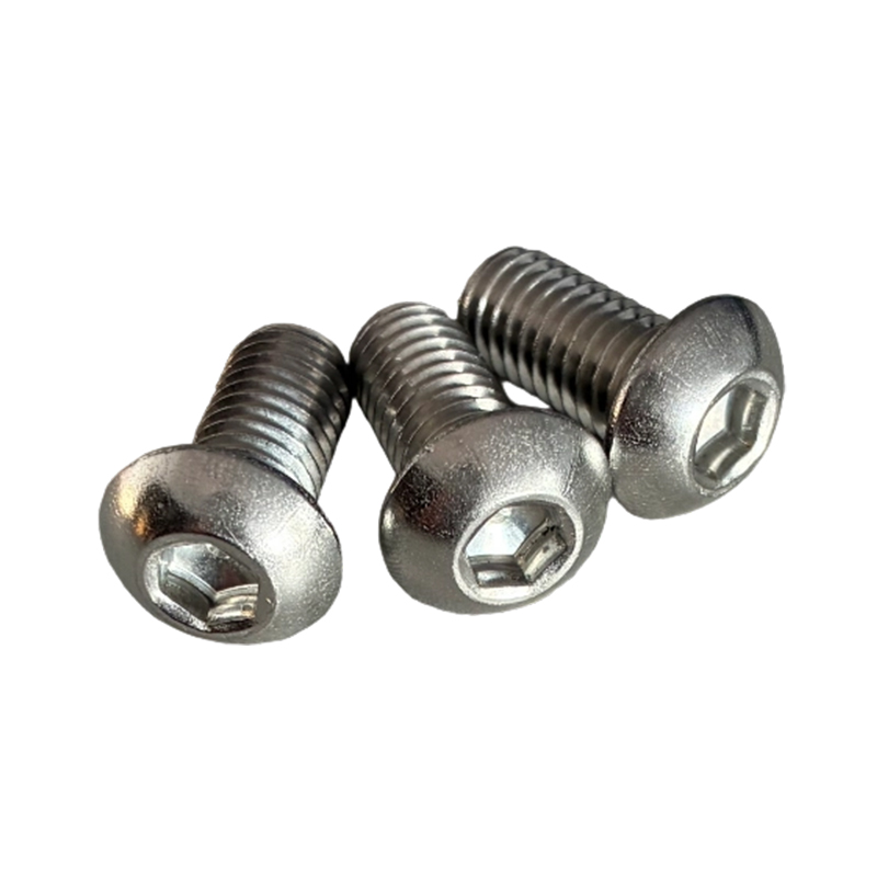Parafusos de botão preto de aço carbono grau 8,8 M3*40 Parafusos de botão preto de aço carbono grau 8,8 M3*40