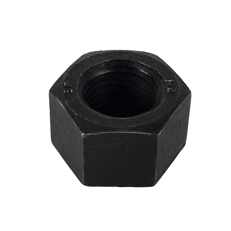 Porcas sextavadas pesadas pretas ASTM A194 B7