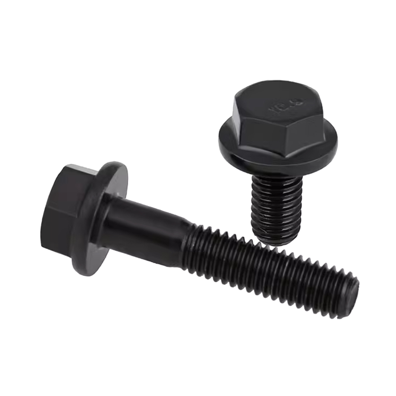Parafusos de flange hexagonais galvanizados de aço de liga M6*20