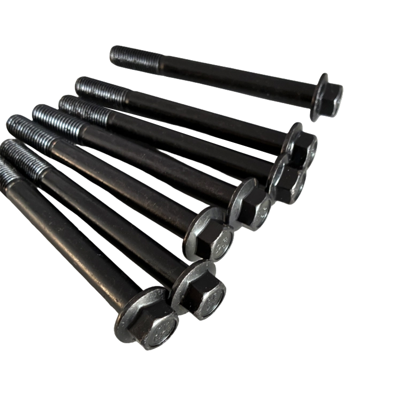 Parafusos de flange hexagonais galvanizados de aço de liga M6*20