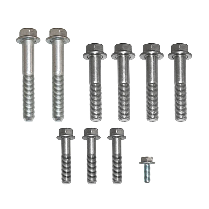 Parafusos de flange sextavados fosfatados de aço de liga M10*160