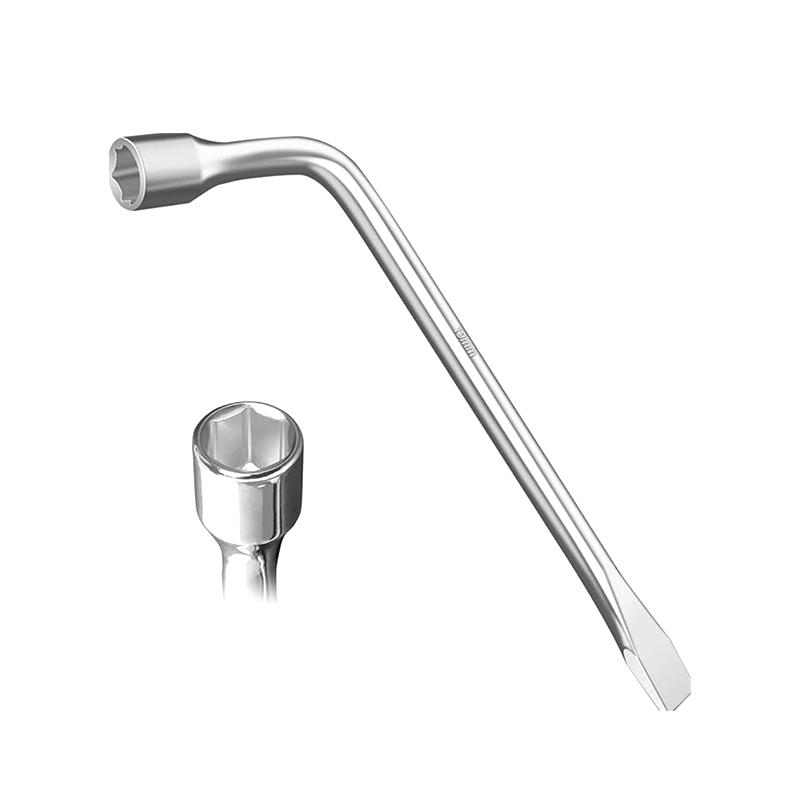 Chave de roda para pneu sobressalente de carro em forma de L de 19 mm