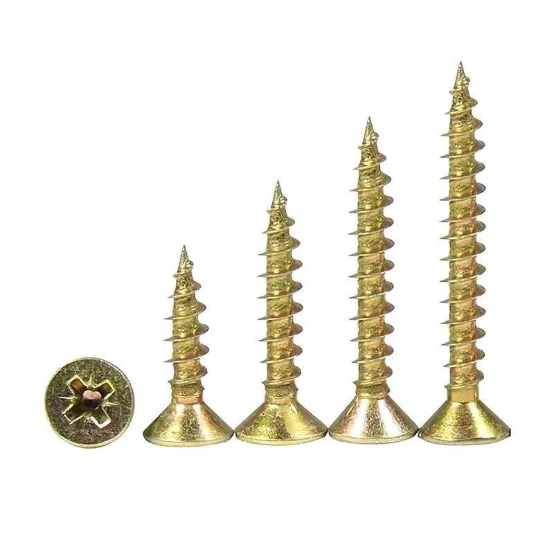 Parafusos autorroscantes de zinco preto ST3.5*8