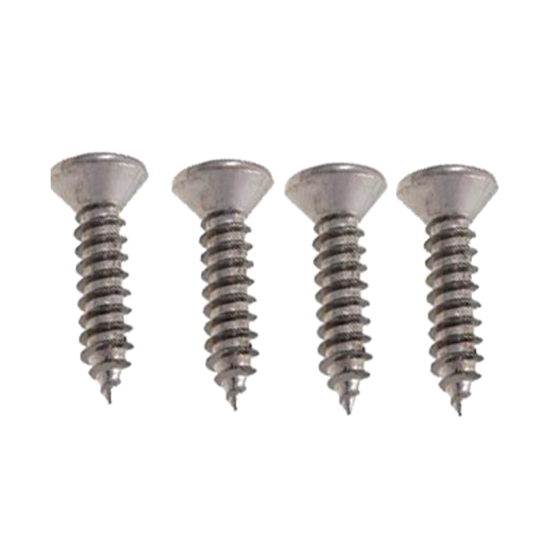 ST3.5*6.5 DIN7981 304 parafusos de batida auto lisos de aço inoxidável