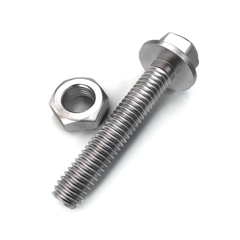 Parafuso de flange sextavado de aço inoxidável 304 DIN 6921
