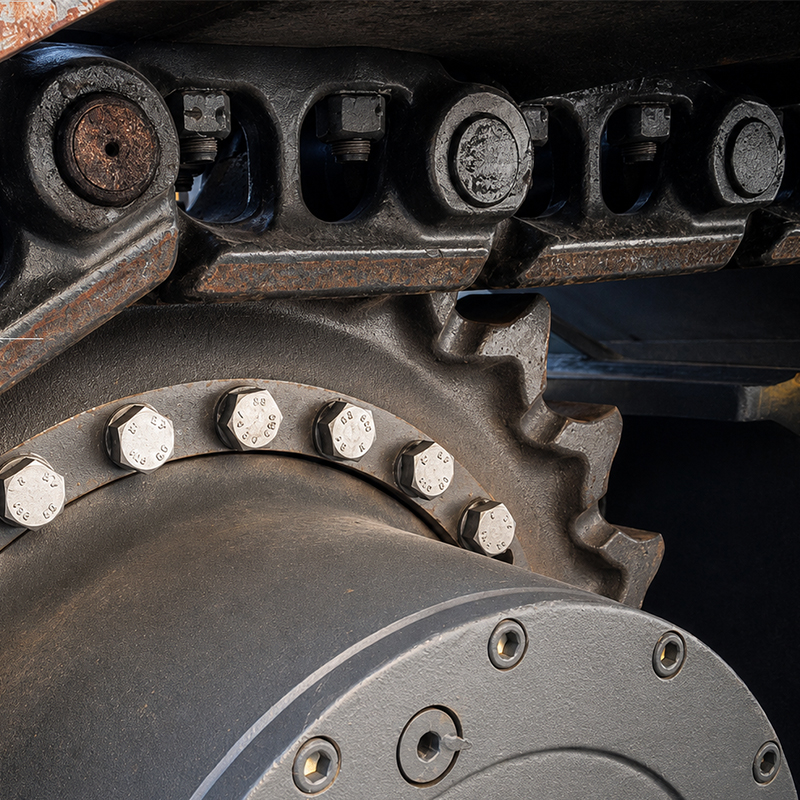 Parafuso de flange sextavado de aço inoxidável 304 DIN 6921