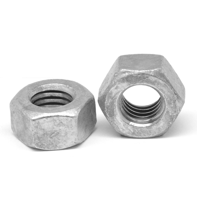 ASTM A194 B7 Porcas sextavadas pesadas pretas