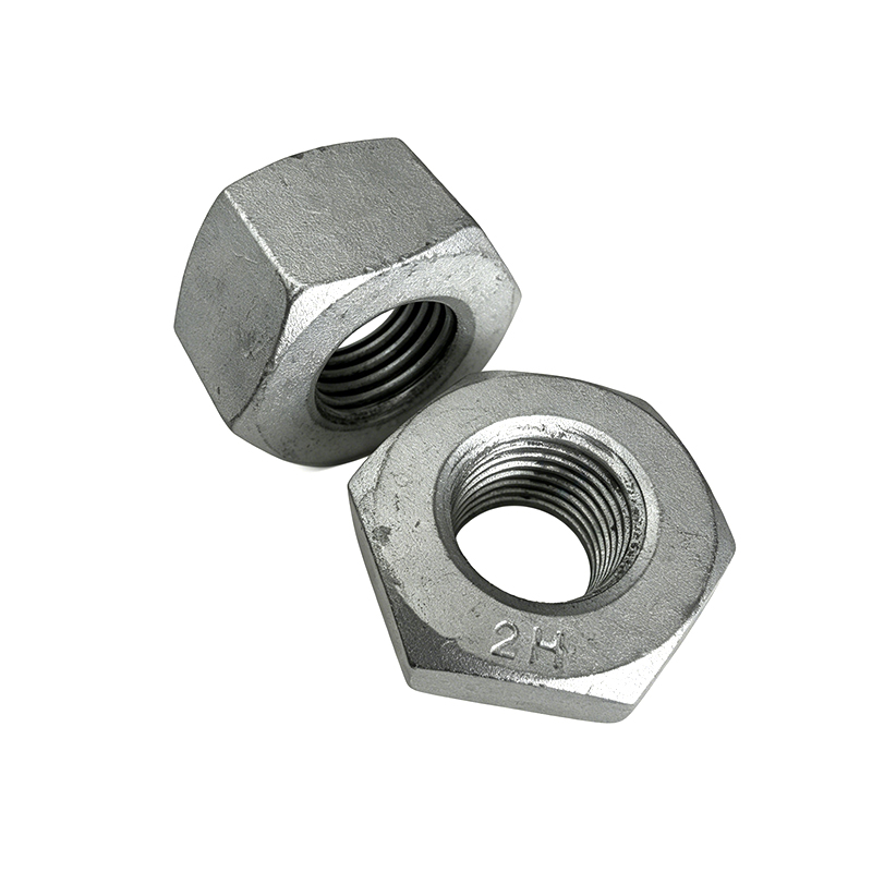 ASTM A194 B7 Porcas sextavadas pesadas pretas