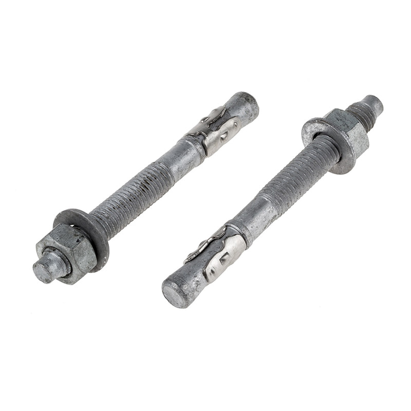 Parafuso de ancoragem galvanizado por imersão a quente de aço carbono ASTM F1554 Parafuso de ancoragem galvanizado por imersão a quente de aço carbono ASTM F1554
