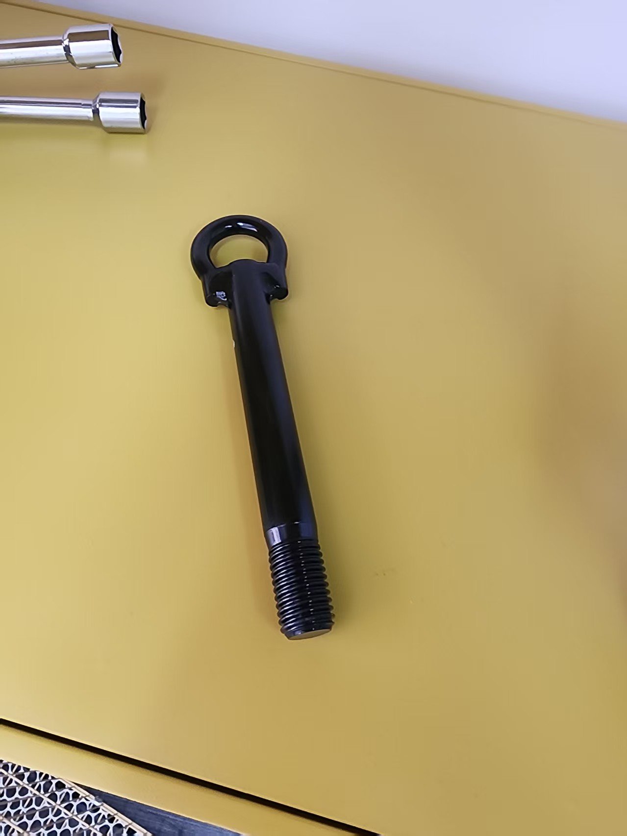 Gancho de reboque forjado para serviço pesado, gancho de recuperação para caminhonete off-road SUV